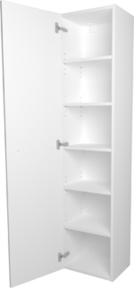 ELEMENT 17 Vysoká 400-500, jedno-dverová, poličková – Obrázok 2