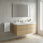 PRO TRAFFIC / SMILE 120 dvoj-umývadlo Zásuvková – Obrázok 4