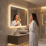 zrkadlo THIN LUNA LED do 1200x700 – Obrázok 3