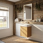 zrkadlo v ráme Villago LED do 450x700x43 – Obrázok 2