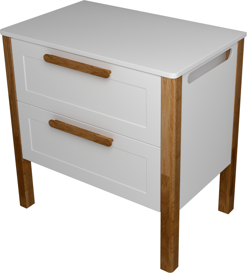 VILL20_STOL_2Z_80_0000 stolík Villago 20, dvoj-zásuvka – Obrázok 1