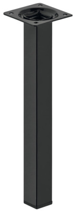 nožička Prisma, čierna, 300mm, 1ks