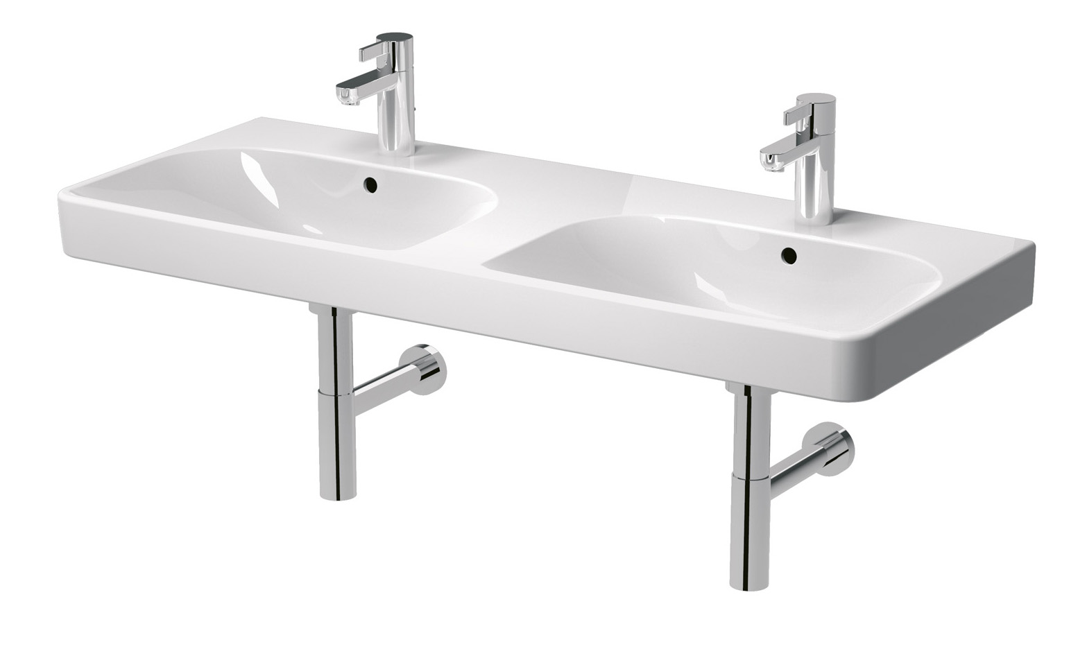 Kolo Traffic120D 2 Geberit Smile / Kolo Traffic 120, dvoj-vaničkové – Obrázok 1