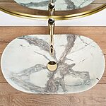 Umývadlo na dosku REA ROYAL Sand – Obrázok 5