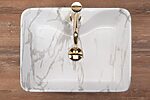 Umývadlo na dosku REA KELLY - Mramor – Obrázok 8
