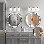 Zrkadlo LED 60cm MMJ BRUSH SILVER – Obrázok 5