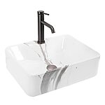 Umývadlo na dosku REA KELLY - Mramor