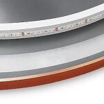 Zrkadlo LED 60cm MMJ BRUSH COPPER – Obrázok 8