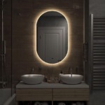 Zrkadlo LED EGG 50x90 cm – Obrázok 3