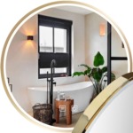 Zrkadlo LED 60cm MMJ