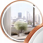 Zrkadlo LED 60cm MMJ BRUSH COPPER