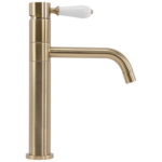 Umývadlová batéria REA Serra - brúsené zlato, nízka – Obrázok 5