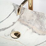 Umývadlo na dosku REA ROYAL Sand – Obrázok 3