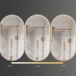 Zrkadlo LED EGG 50x90 cm – Obrázok 5