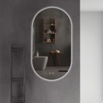 Zrkadlo LED EGG 50x90 cm – Obrázok 9