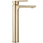 Umývadlová batéria REA ARGUS GOLD BRUSH vysoká – Obrázok 2