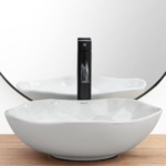 Umývadlo na dosku Rea Paris White – Obrázok 3