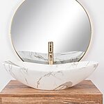 Umývadlo na dosku REA ROYAL - matná láva – Obrázok 2