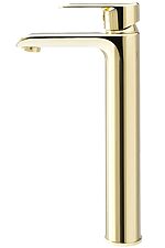 Umývadlová batéria REA BLOOM - zlatá, vysoká – Obrázok 4