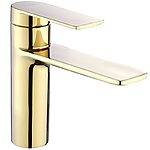 Umývadlová batéria REA STORM - zlatá, nízka – Obrázok 2