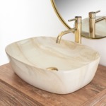 Umývadlo na dosku REA FREJA BIANCO – Obrázok 3