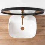 Umývadlo na dosku Rea Luiza 50 – Obrázok 5