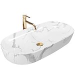 Umývadlo na dosku REA CLEO 81 - mramor