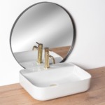 Umývadlová batéria GUSTO ONE   Gold REA – Obrázok 5