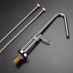 Umývadlová batéria REA MORIS - matná čierna, vysoká – Obrázok 3