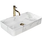 Umývadlo na dosku Rea Denis Shiny Marmo