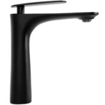 Umývadlová batéria REA BERG - matná čierna, nízka – Obrázok 4