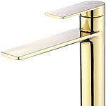 Umývadlová batéria REA STORM - zlatá, vysoká – Obrázok 2