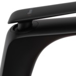 Umývadlová batéria REA JAGER - čierna, nízka – Obrázok 4