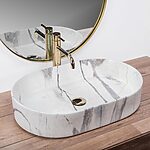 Umývadlo na dosku Rea Nadia 60 Sand