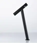 Umývadlová batéria REA ZEN - matná čierna vysoká – Obrázok 7