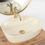 Umývadlo na dosku REA FREJA BIANCO – Obrázok 2