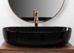Umývadlo na dosku REA CLEO - čierne – Obrázok 4
