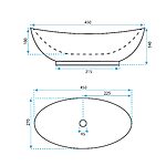 Umývadlo na dosku REA Kate 45 – Obrázok 6