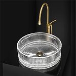 Umývadlo na dosku Rea Ingrid Transparent