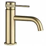 Umývadlová batéria REA Lungo Grip  - brúsené zlato, nízka – Obrázok 4