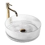 Umývadlo na dosku Rea Ingrid Transparent – Obrázok 2