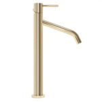 Umývadlová batéria REA LEVEL - zlatá, vysoká – Obrázok 2