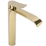 Umývadlová batéria REA Dart - matná Gold , vysoká – Obrázok 3