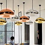 Zrkadlové sklenené závesné stropné svietidlo APP322-1CP SILVER – Obrázok 6