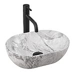 Umývadlo na dosku Rea AMELIA MINI STONE MATT