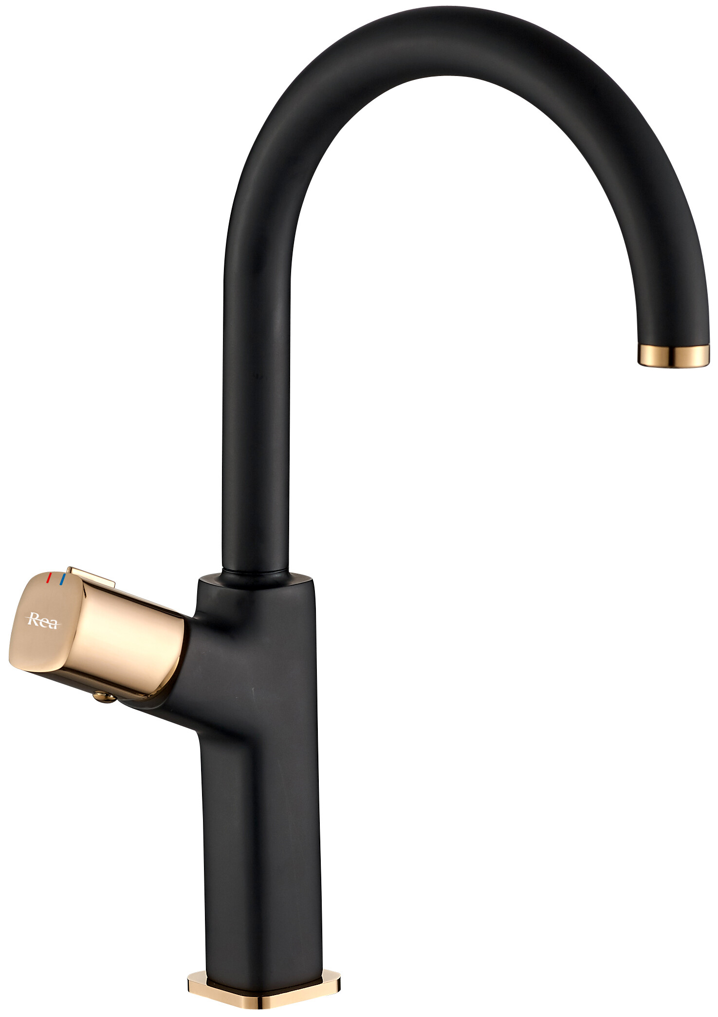 3696adbe3d82e48abdd1bf040fcba812 Umývadlová batéria REA SALTO - čierna – Obrázok 1