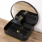 Umývadlo na dosku Rea Martina Black Mat – Obrázok 4