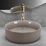 Umývadlo na dosku REA SAMI Beige Shiny – Obrázok 3