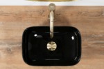 Umývadlo na dosku REA BELINDA Mini Black – Obrázok 4