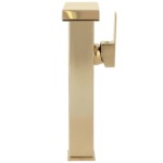 Umývadlová batéria REA KENT - zlato, vysoká – Obrázok 3